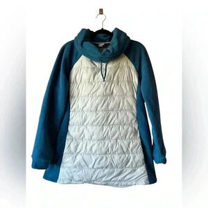 Lands End Insulated Hybrid Fleece Pullover 1X